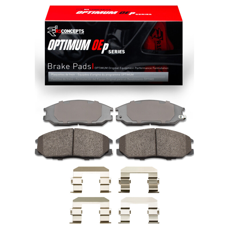 Hyundai Santa Fe Brake Pads - Front - R1 Concepts - Optimum OE - `01-`09